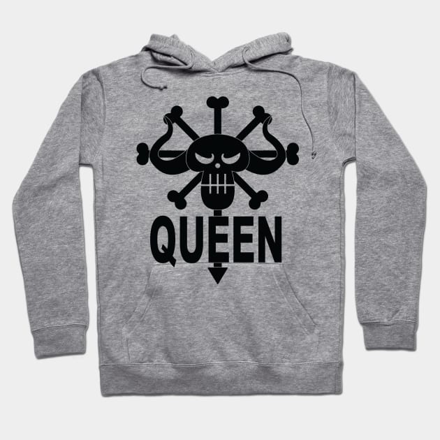 Queen Hoodie by onepiecechibiproject